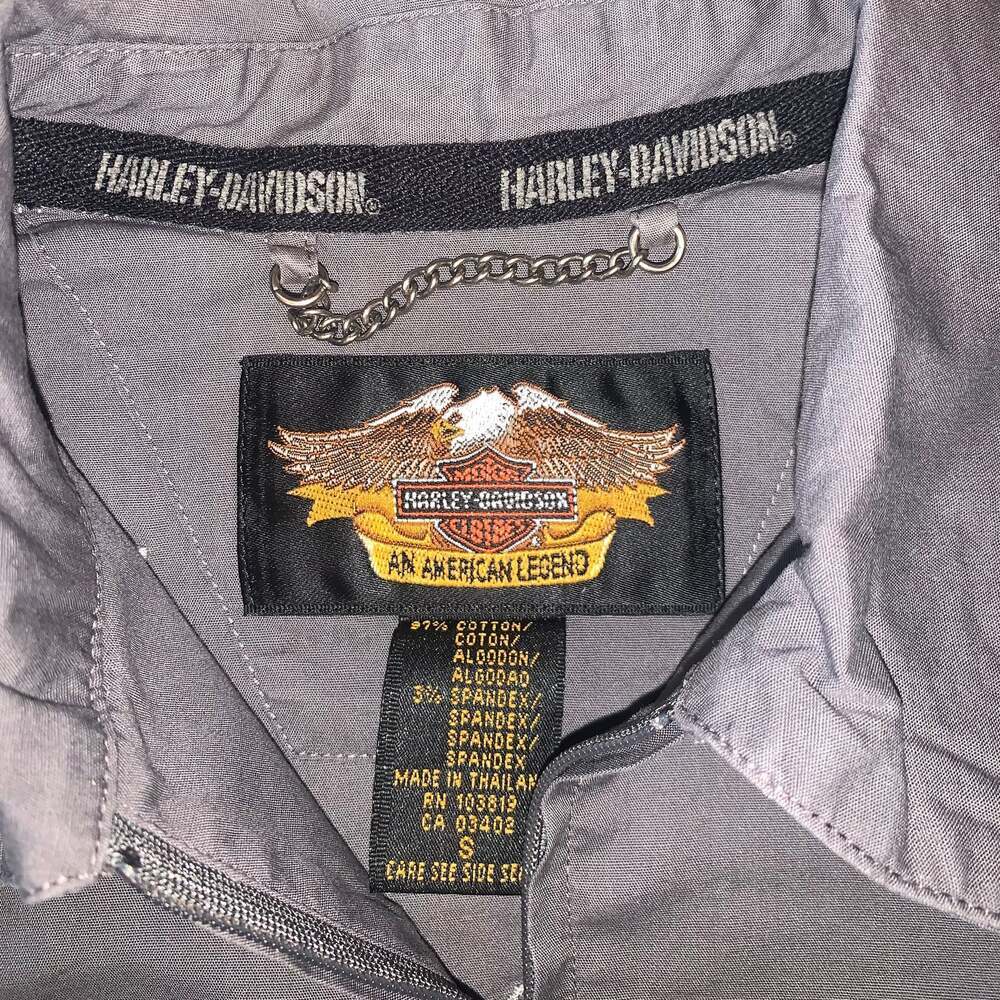 Harley-Davidson Women's Chrome Warrior Melange Shirt - Picture 2 of 4